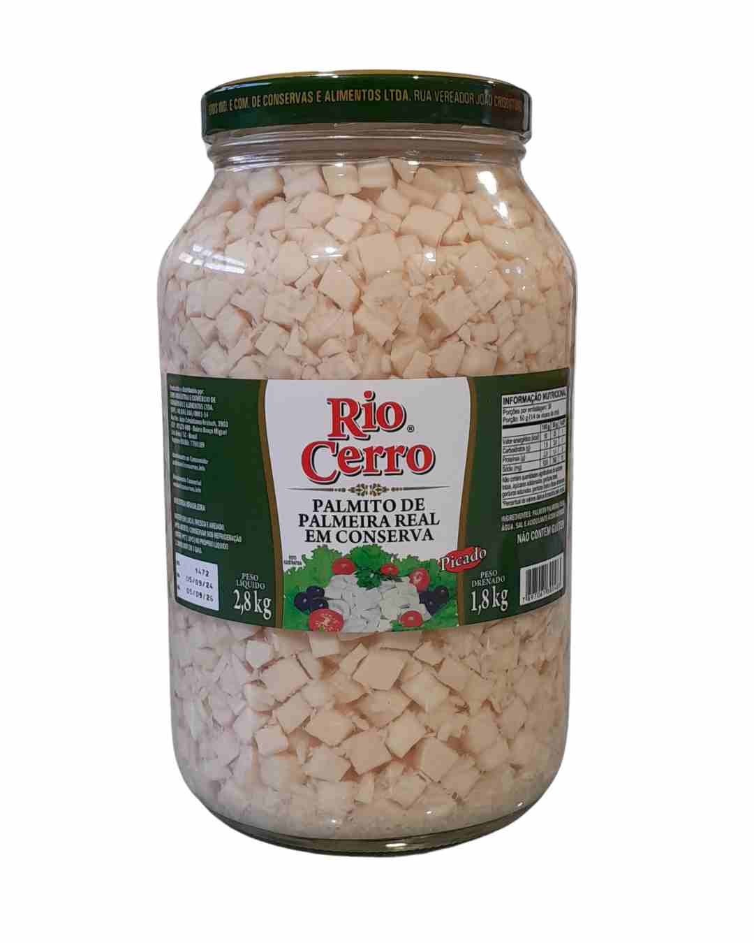 Palmito Picado 1,8kg